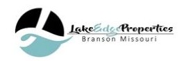 Lake Edge Property:  Where vacation memories are made!